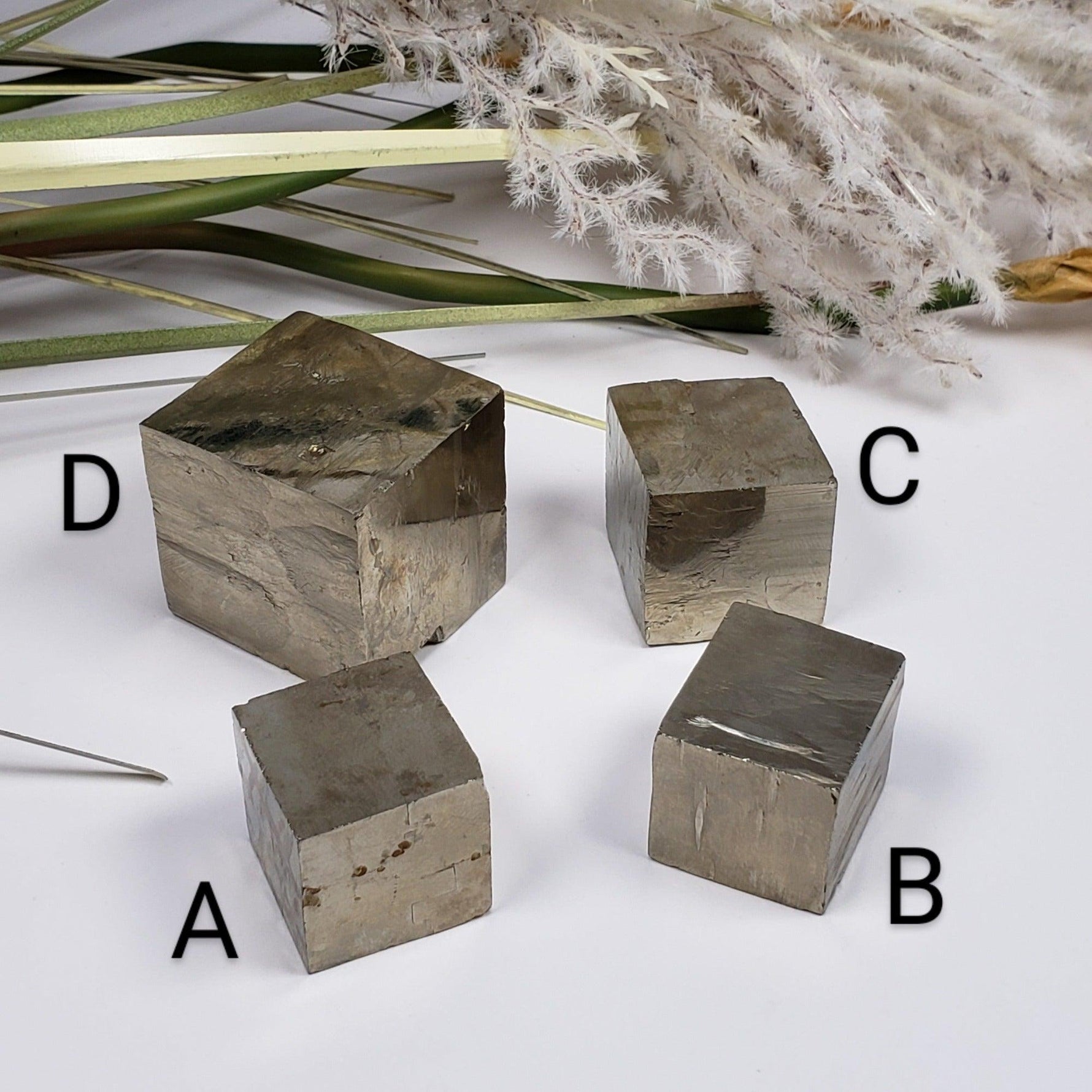  Natural Pyrite Cubes | 37 - 110 grams | Spain 