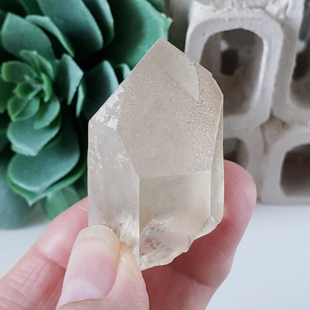  Natural Quartz Crystal | 34.7 Gr | Lyndhurst, Ontario Canada | SO24 