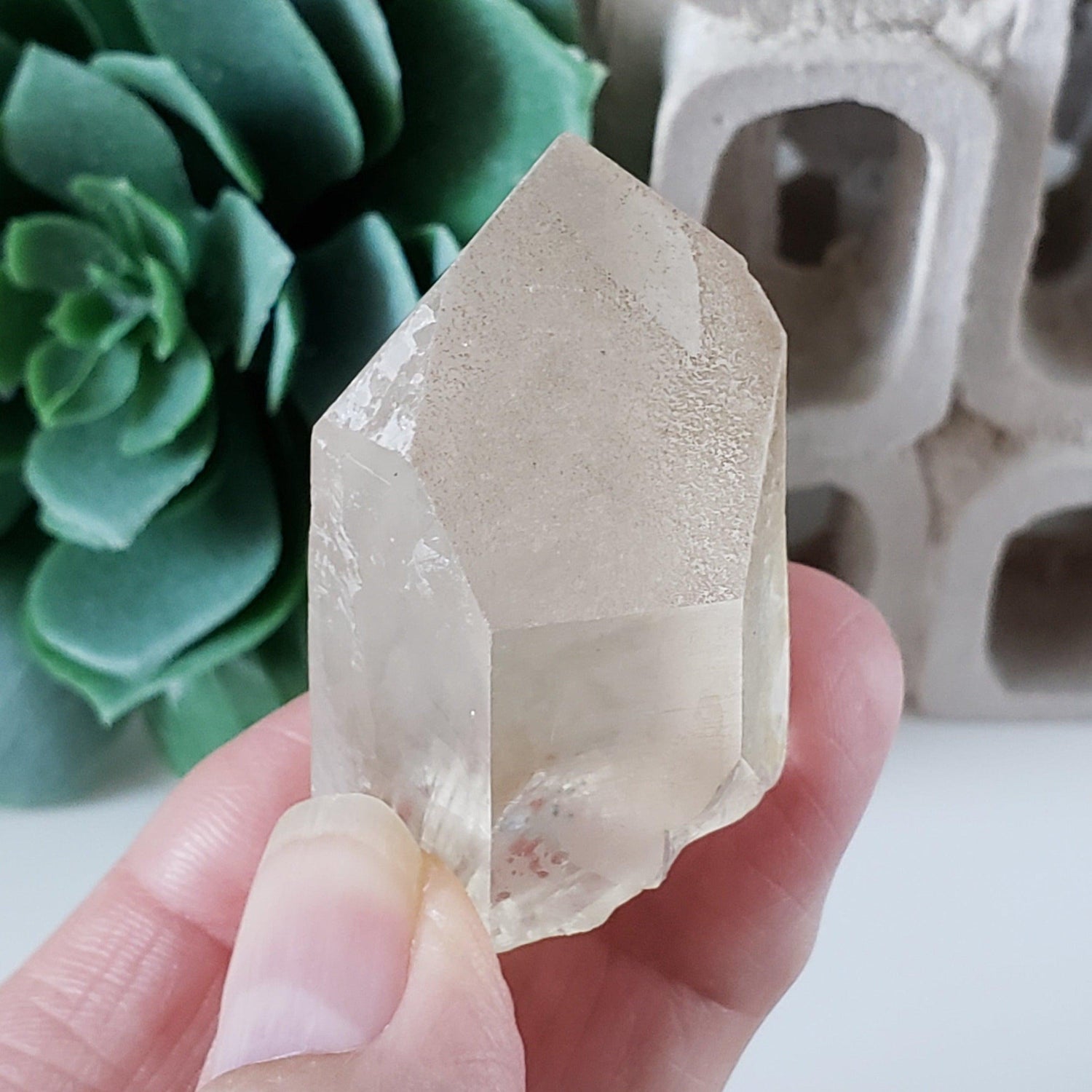  Natural Quartz Crystal | 34.7 Gr | Lyndhurst, Ontario Canada | SO24 