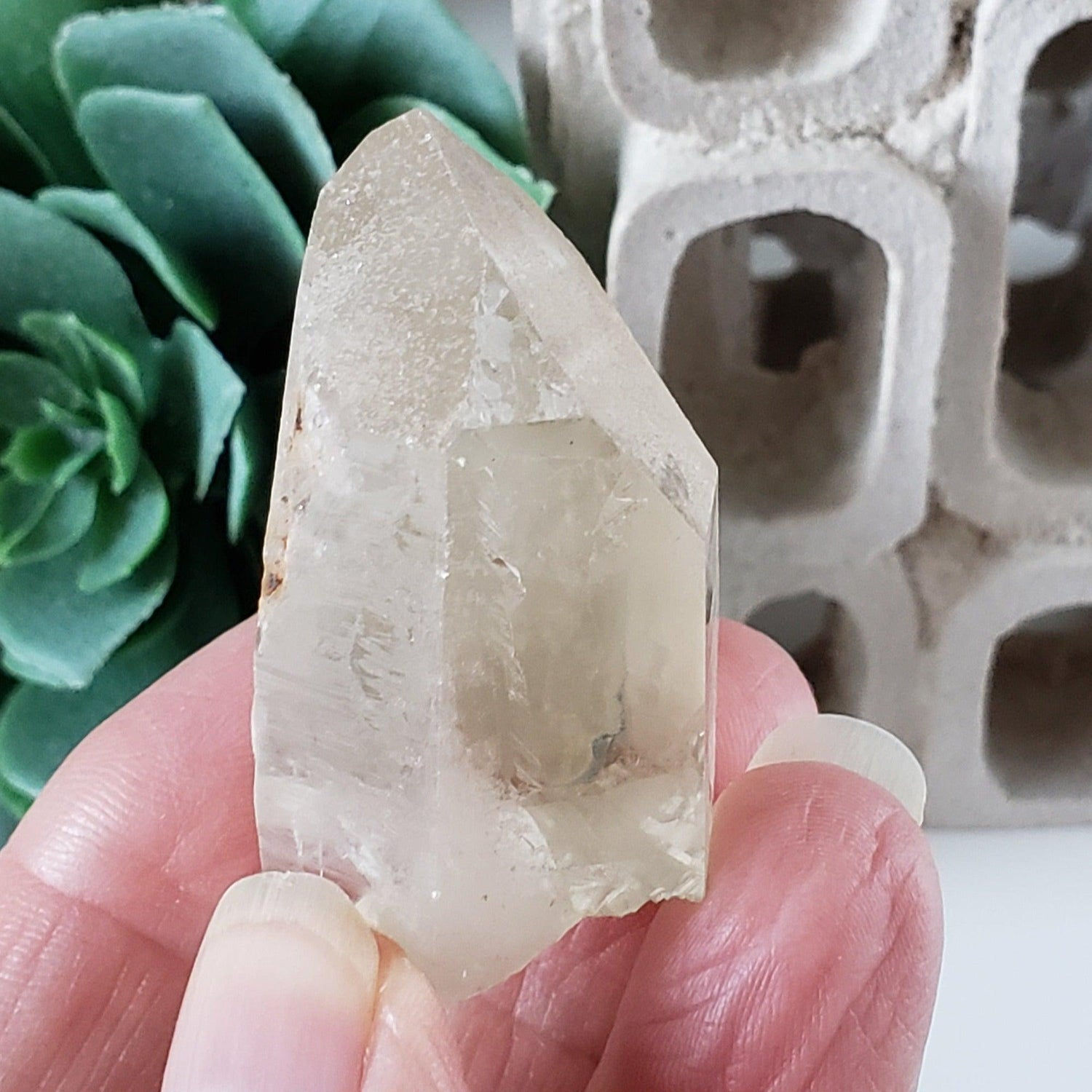  Natural Quartz Crystal | 34.7 Gr | Lyndhurst, Ontario Canada | SO24 1