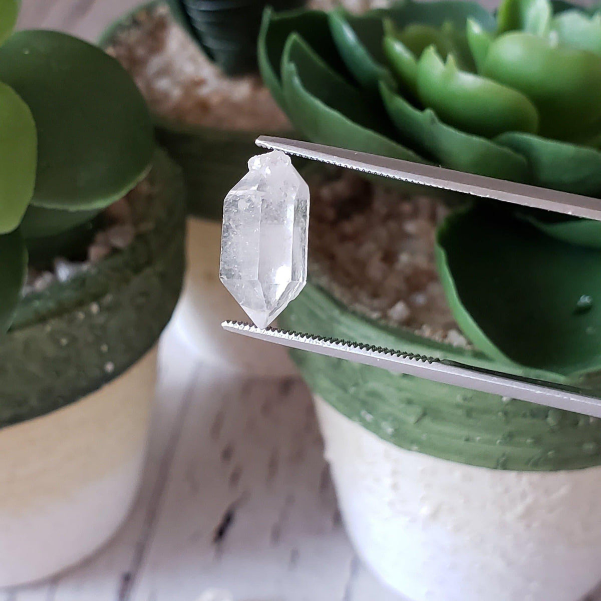  Natural Quartz Points Rock | 5 Piece Lot | Double Terminated Crystal | 13-17mm | China | SO24 2