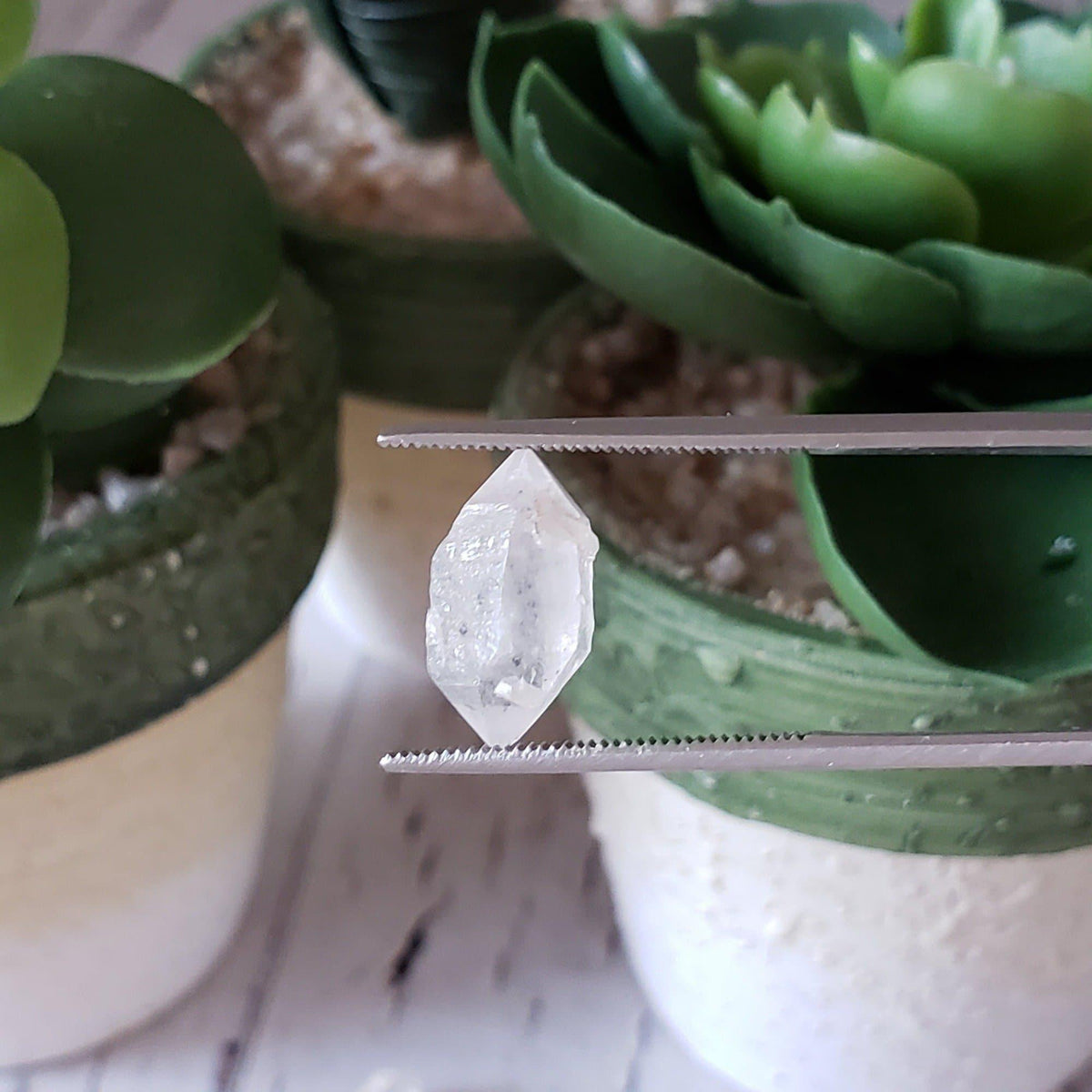  Natural Quartz Points Rock | 5 Piece Lot | Double Terminated Crystal | 13-17mm | China | SO24 4