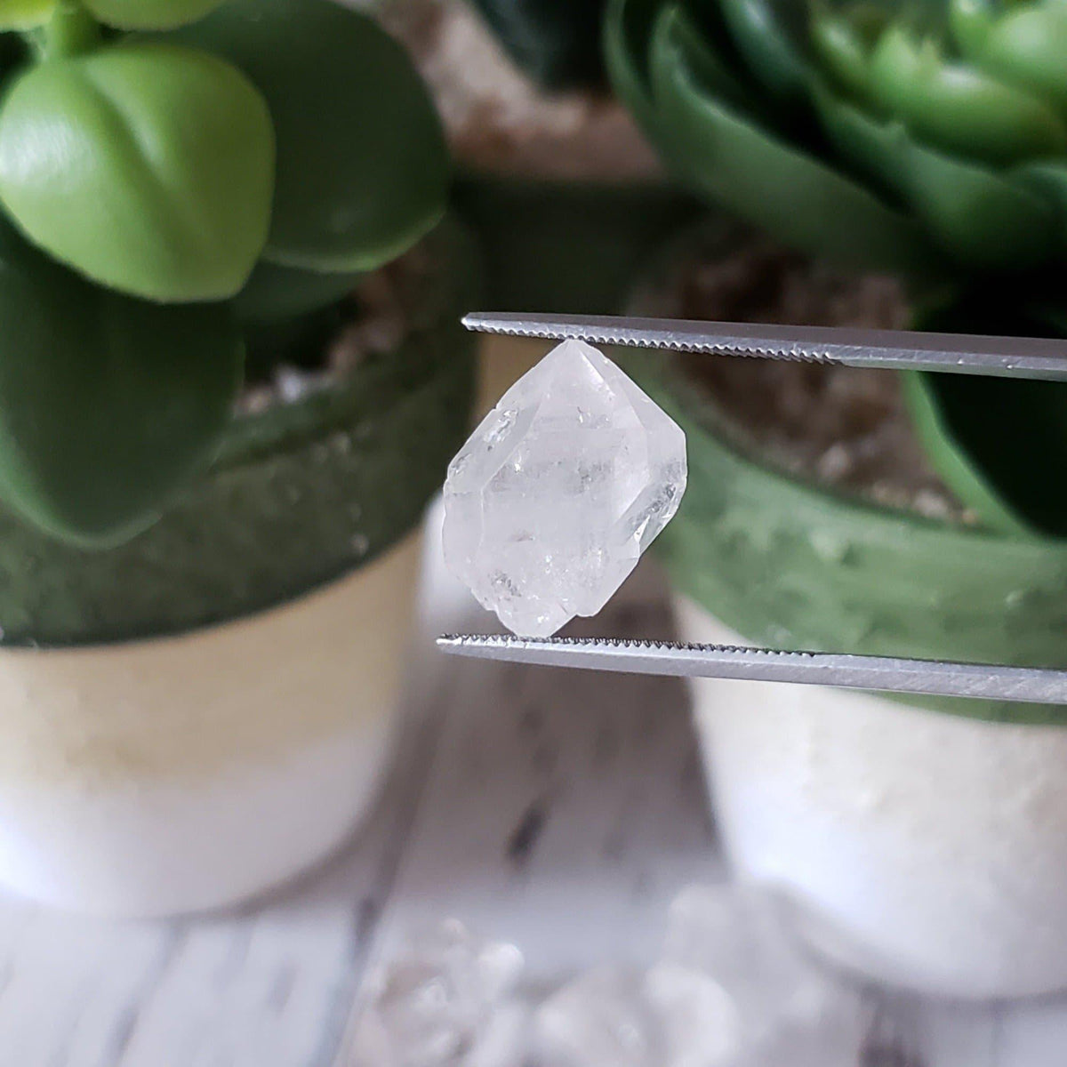 Natural Quartz Points Rock | 6 Piece Lot | Double Terminated Quartz | 14 - 20mm | China - Canagem.com