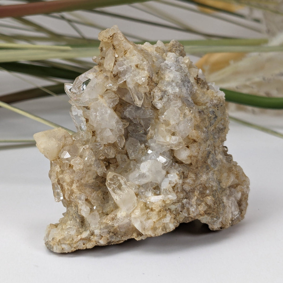  Natural Quartz Points on Matrix | 70.4 gr 1