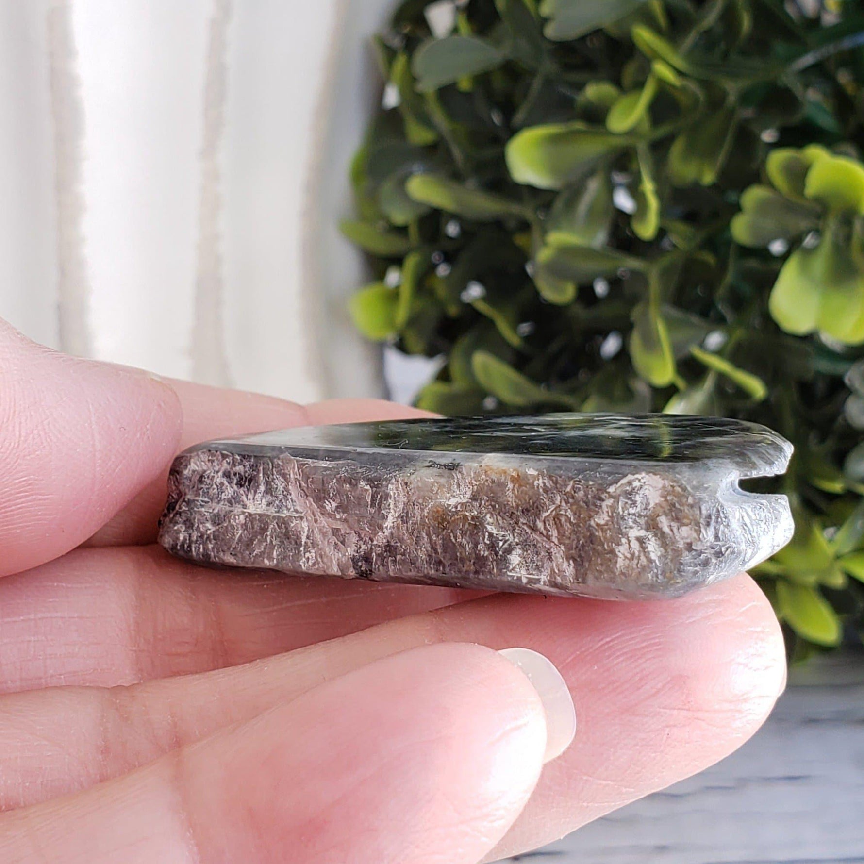  Natural Rainbow Authentic Labradorite Polished Flat Stone Crystal, Labrador Canada | SO24 4