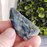  Natural Rainbow Authentic Labradorite Polished Flat Stone Crystal, Labrador Canada | SO24 2