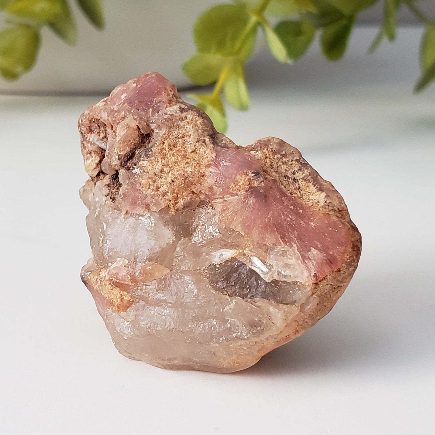  Natural Raw Tourmaline | Pink and Clear Gem | 267.9 ct 53.6 gr | Rough Crystal | Africa 1