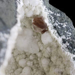  Okenite, Calcite, Prehnite and Smoky Quartz in Geode | 796 grams | Dindoshi, India 5