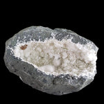  Okenite, Calcite, Prehnite and Smoky Quartz in Geode | 796 grams | Dindoshi, India 