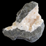  Okenite and Apophyllite on Prehnite in Geode | 1.38 Kg | Dindoshi, India 3