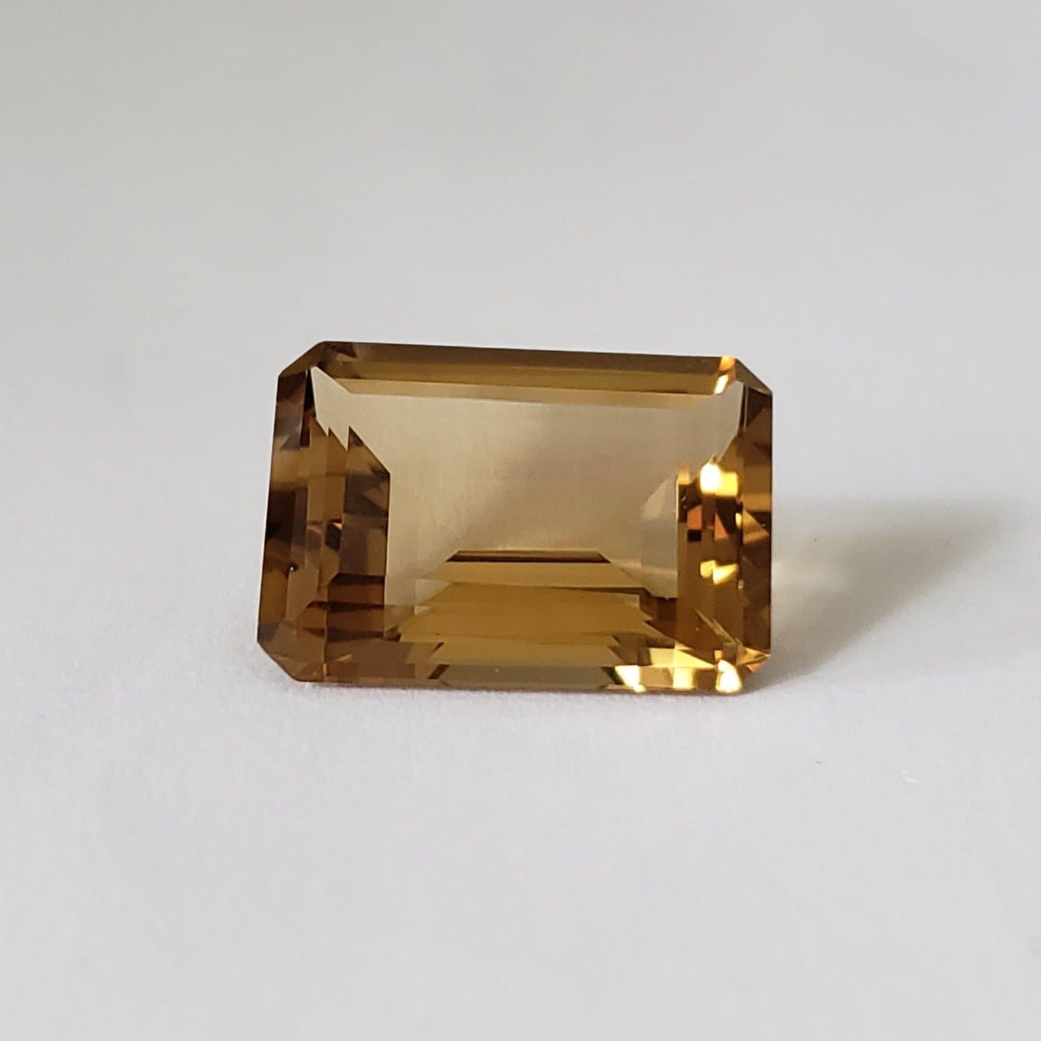  Olive Quartz | Octagon Cut | 18x13mm 13.1ct 