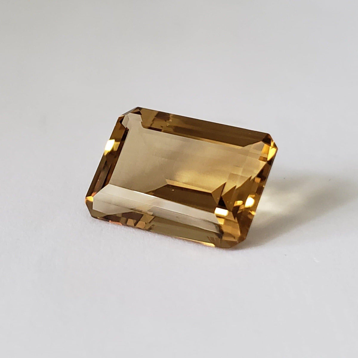  Olive Quartz | Octagon Cut | 18x13mm 13.1ct 1