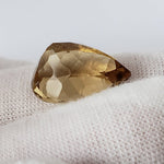  Olive Quartz | Pear Shape Cut | 18x13mm 4