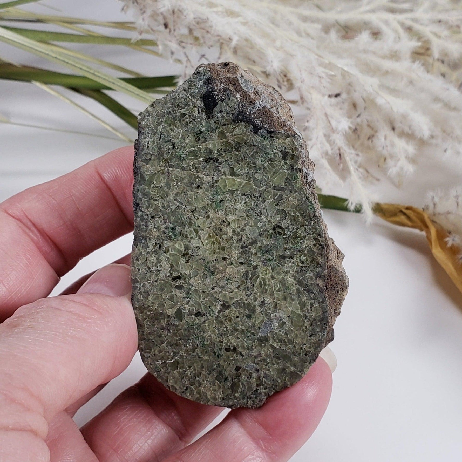 Olivine Volcanic Bomb | Lava Coated Crystal | 100.7 gr | Mortlake, Victoria, Australia SO24 3