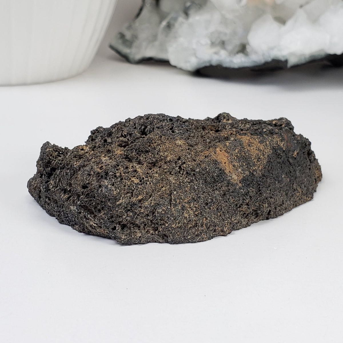  Olivine Volcanic Bomb | Lava Coated Crystal | 138 gr | Mortlake, Victoria, Australia | SO24 4