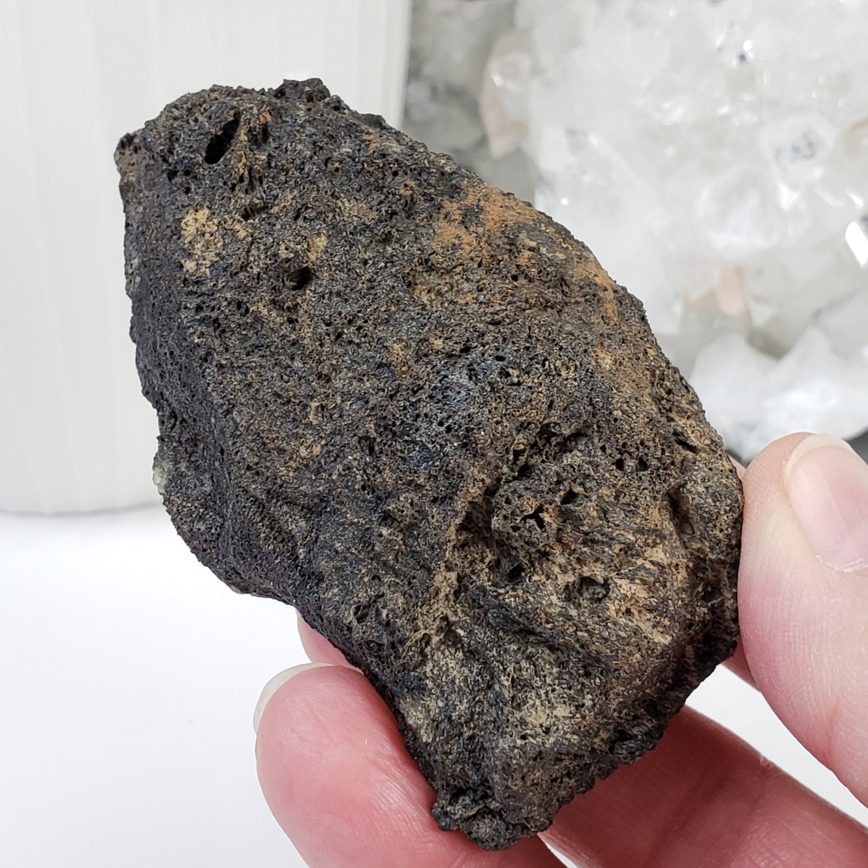  Olivine Volcanic Bomb | Lava Coated Crystal | 138 gr | Mortlake, Victoria, Australia | SO24 6