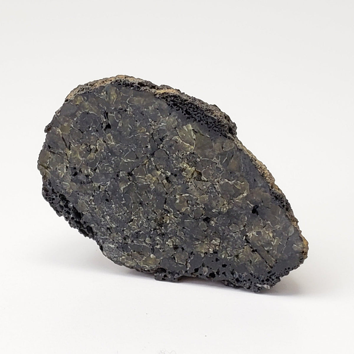  Olivine Volcanic Bomb | Lava Coated Crystal | 18 gr | Mortlake, Victoria, Australia | SO24 