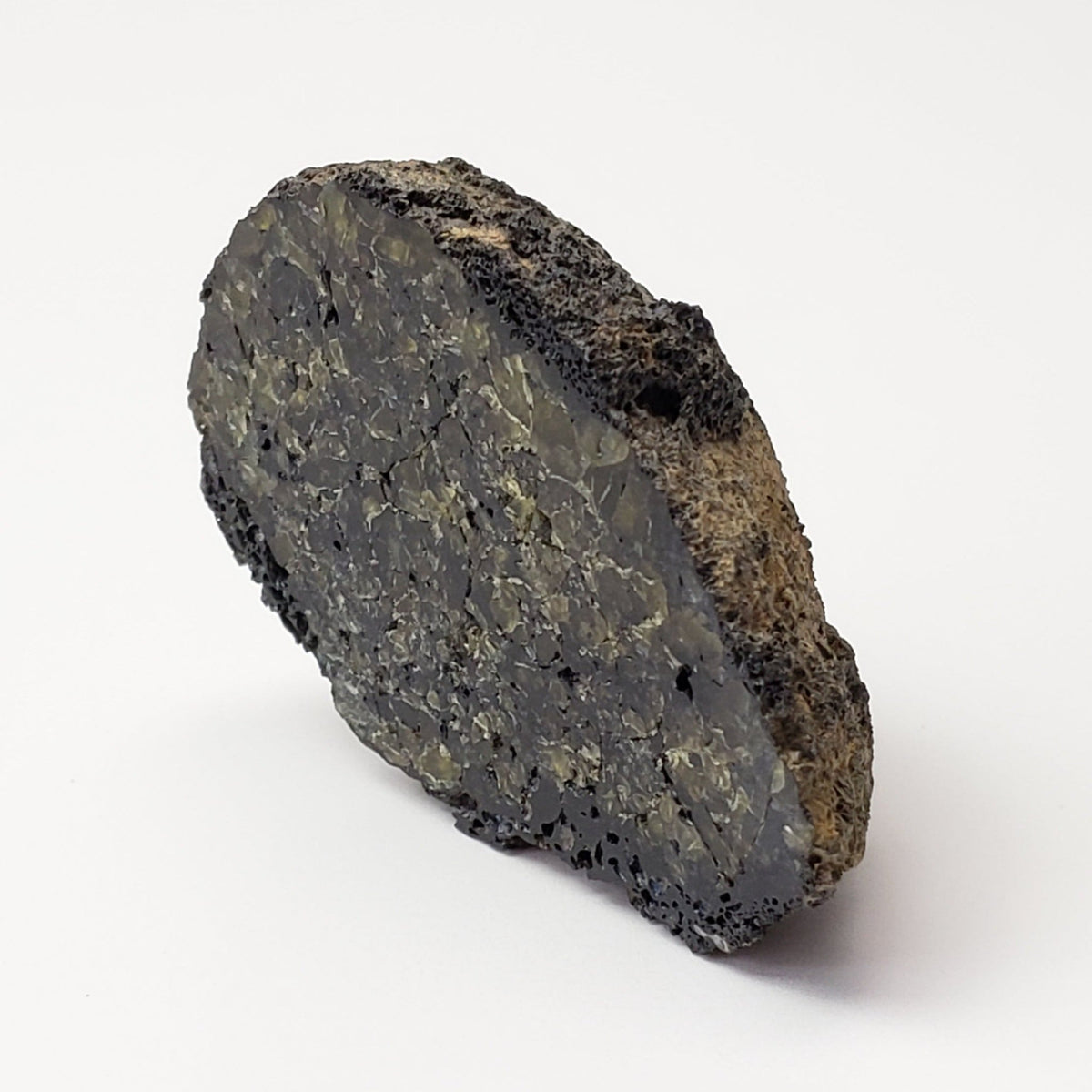  Olivine Volcanic Bomb | Lava Coated Crystal | 18 gr | Mortlake, Victoria, Australia | SO24 4