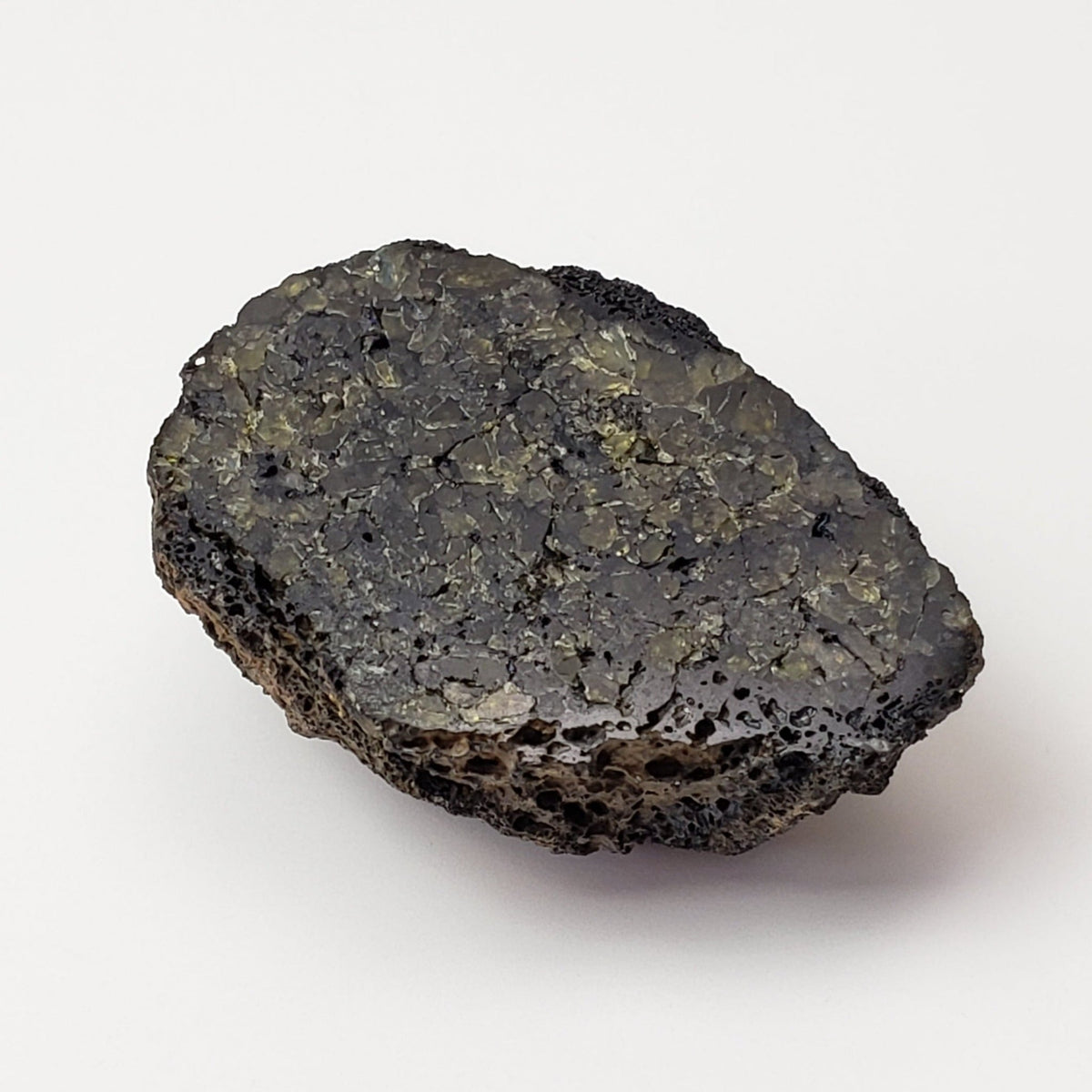  Olivine Volcanic Bomb | Lava Coated Crystal | 18 gr | Mortlake, Victoria, Australia | SO24 7