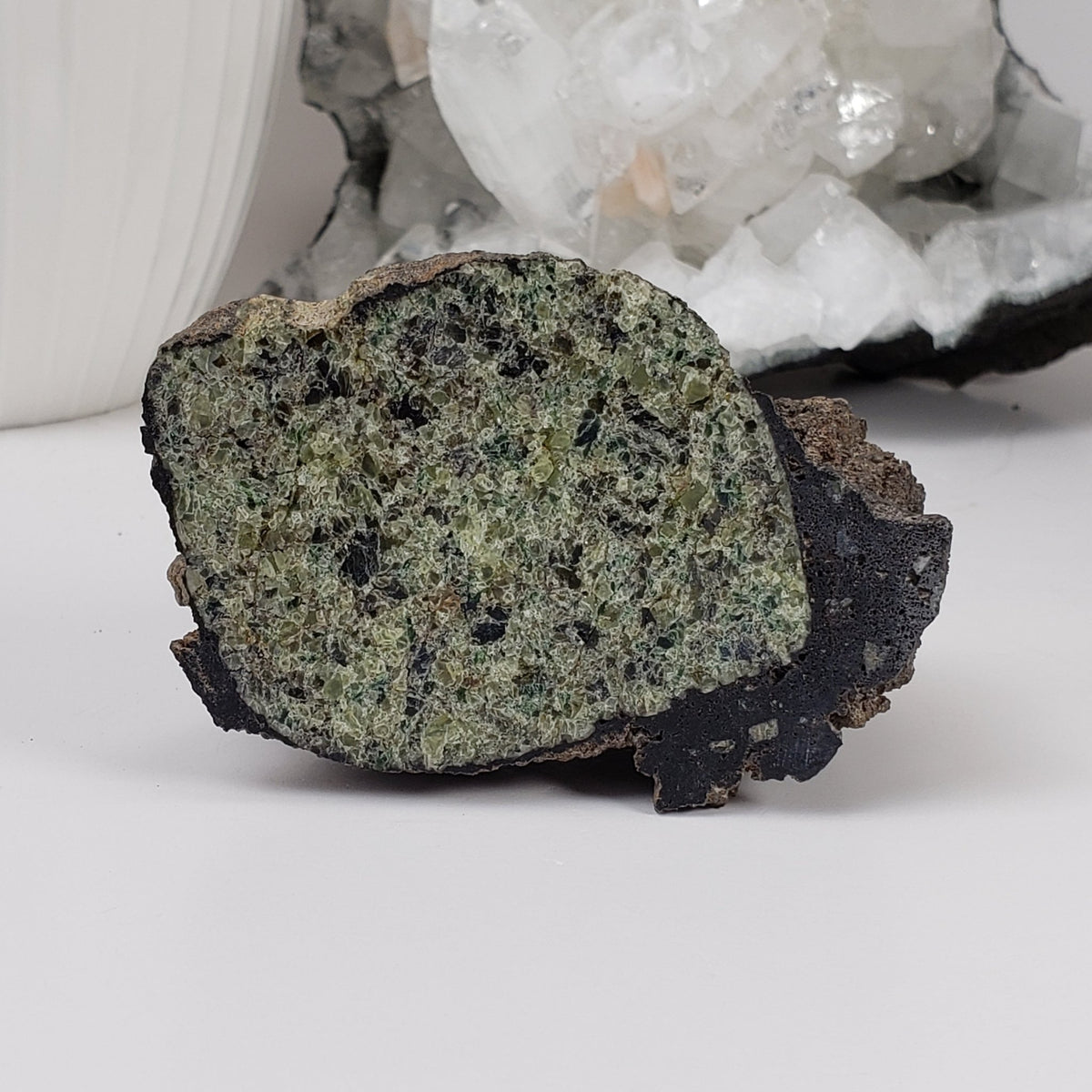 Olivine Volcanic Bomb | Lava Coated Crystal | 187.4 gr | Mt Shadwell Volcano, Australia 