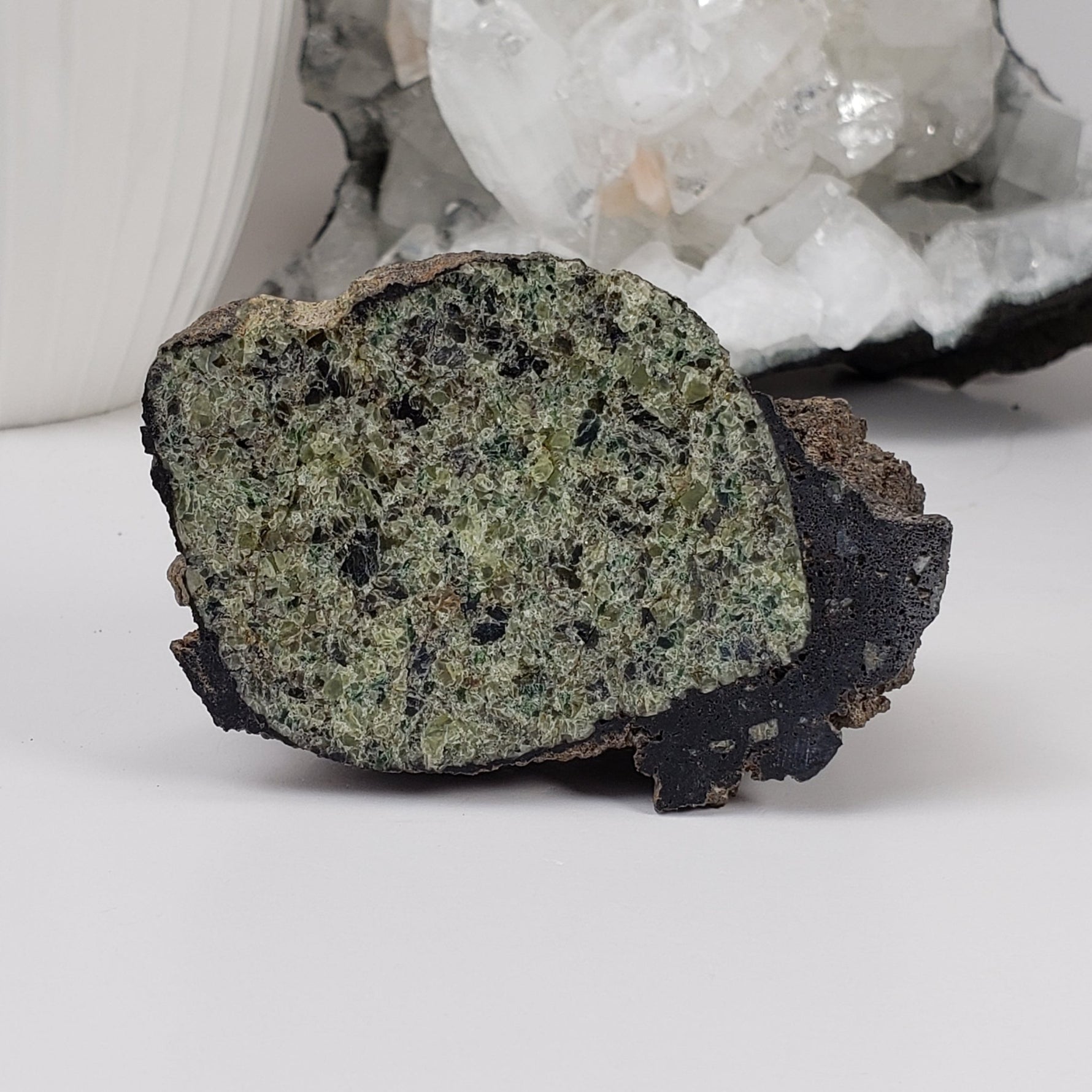  Olivine Volcanic Bomb | Lava Coated Crystal | 187.4 gr | Mt Shadwell Volcano, Australia 