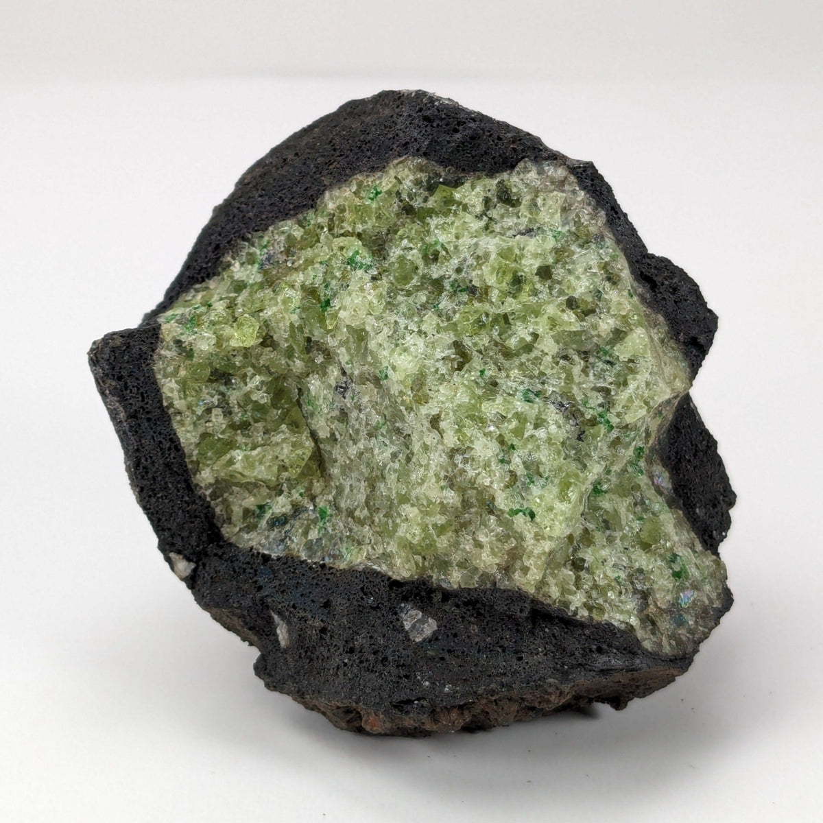  Olivine Volcanic Bomb | Lava Coated Crystal | 199 grams | Mortlake, Victoria, Australia | SO24 2