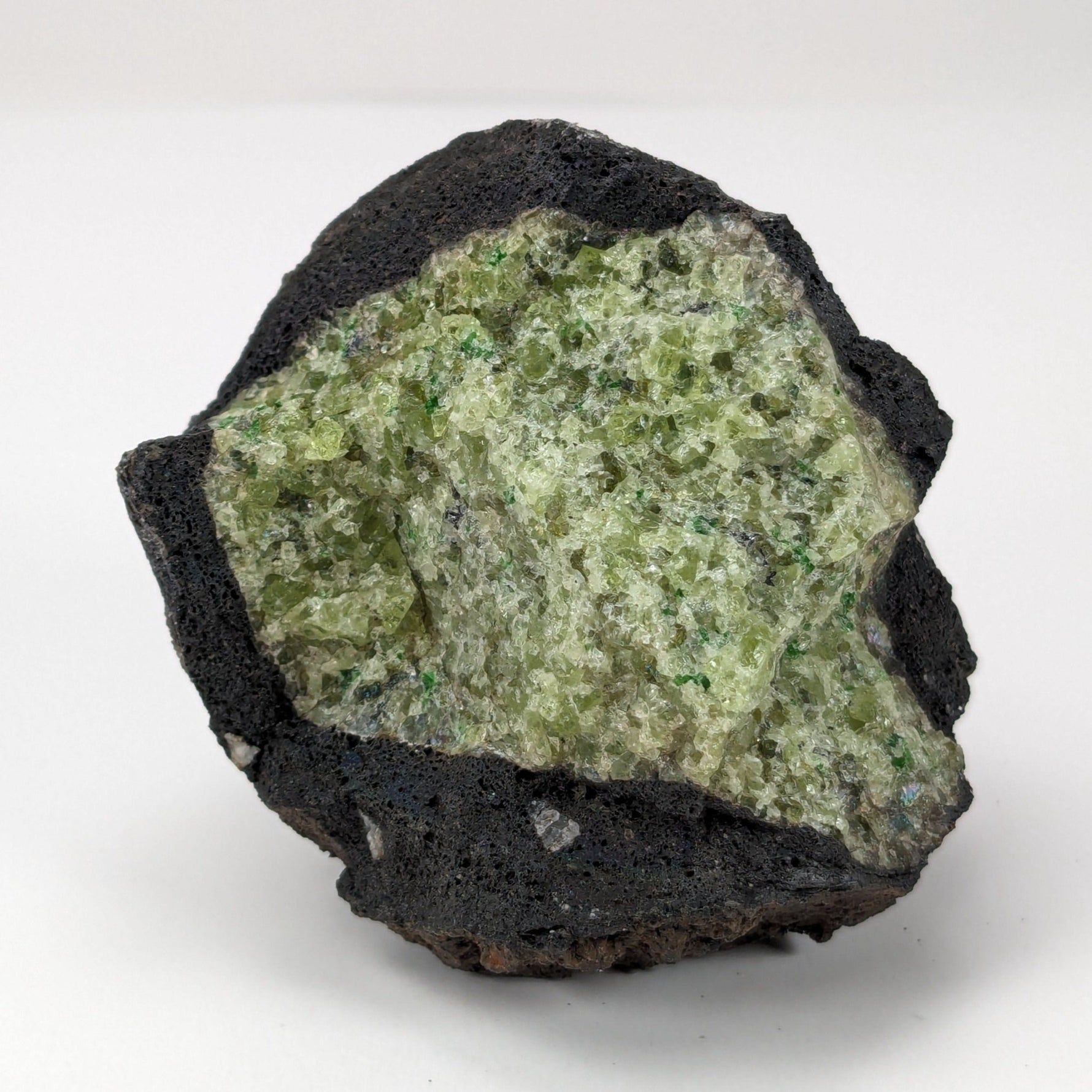  Olivine Volcanic Bomb | Lava Coated Crystal | 199 grams | Mortlake, Victoria, Australia | SO24 2