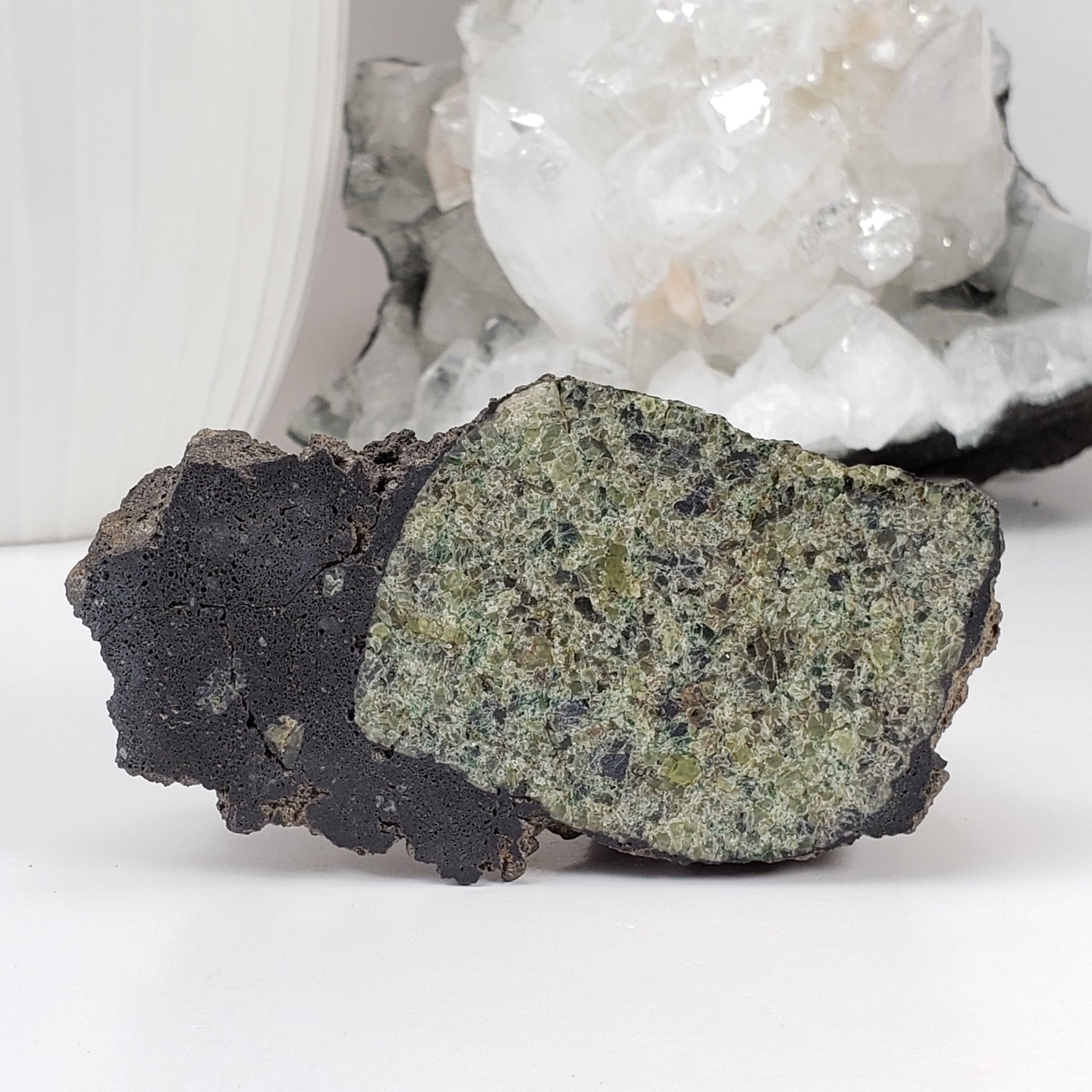  Olivine Volcanic Bomb | Lava Coated Crystal | 200.7 gr | Mt Shadwell Volcano, Australia 2