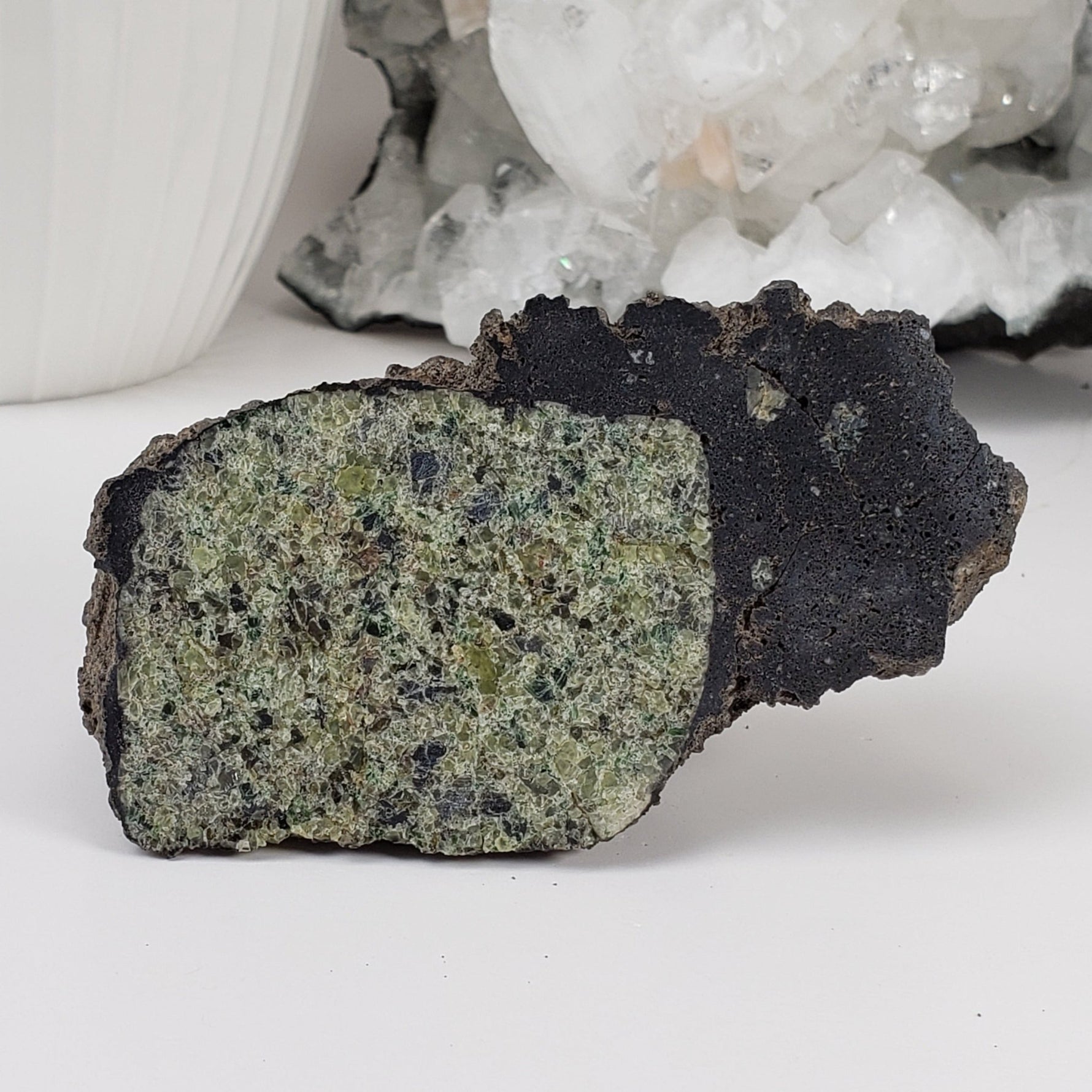 Olivine Volcanic Bomb | Lava Coated Crystal | 200.7 gr | Mt Shadwell Volcano, Australia 3