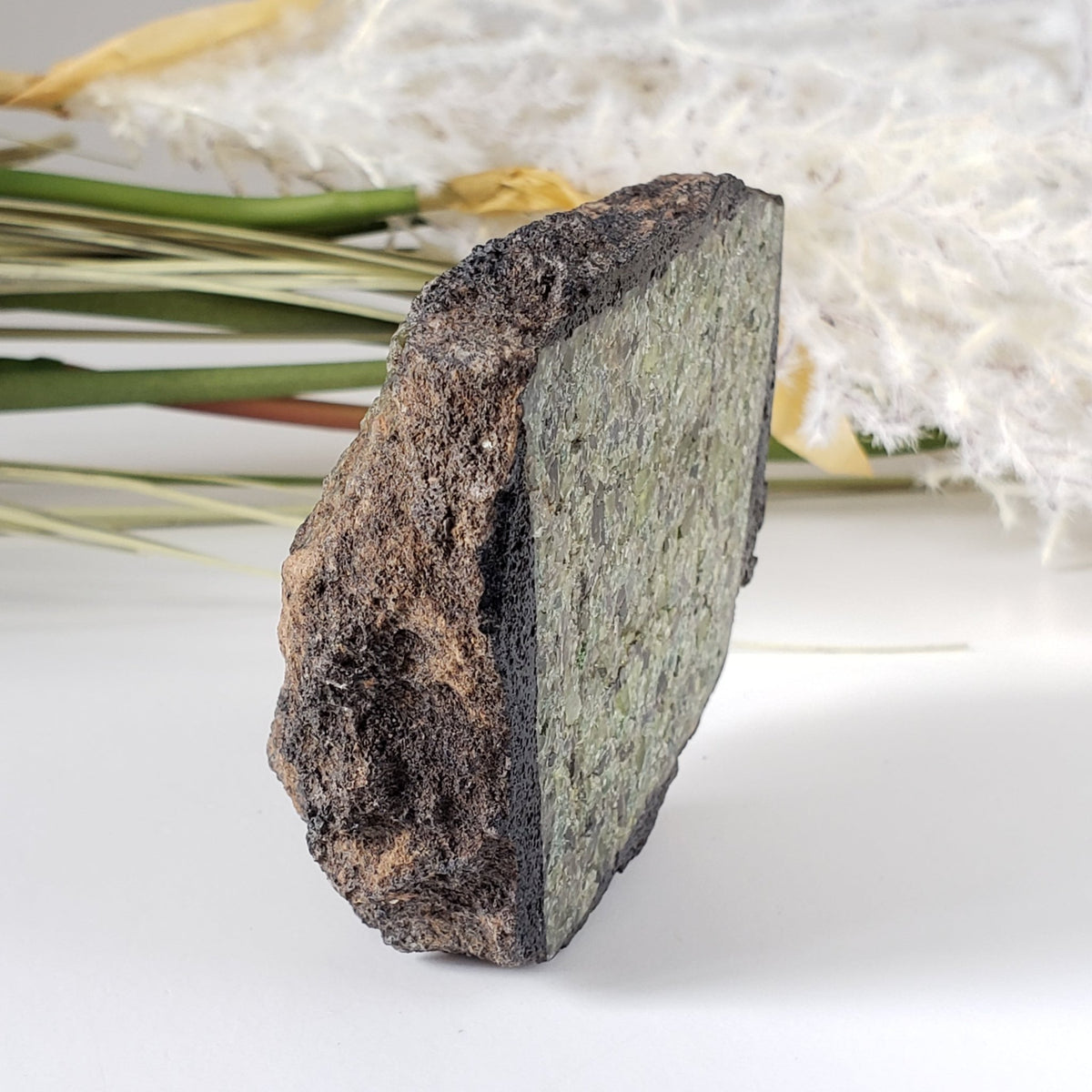  Olivine Volcanic Bomb | Lava Coated Crystal | 211.3 gr, | Mortlake, Victoria, Australia | SO24 2