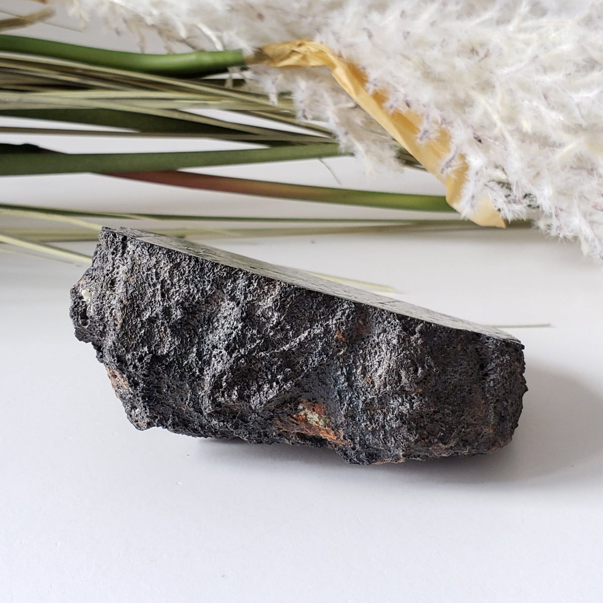  Olivine Volcanic Bomb | Lava Coated Crystal | 211.3 gr, | Mortlake, Victoria, Australia | SO24 5