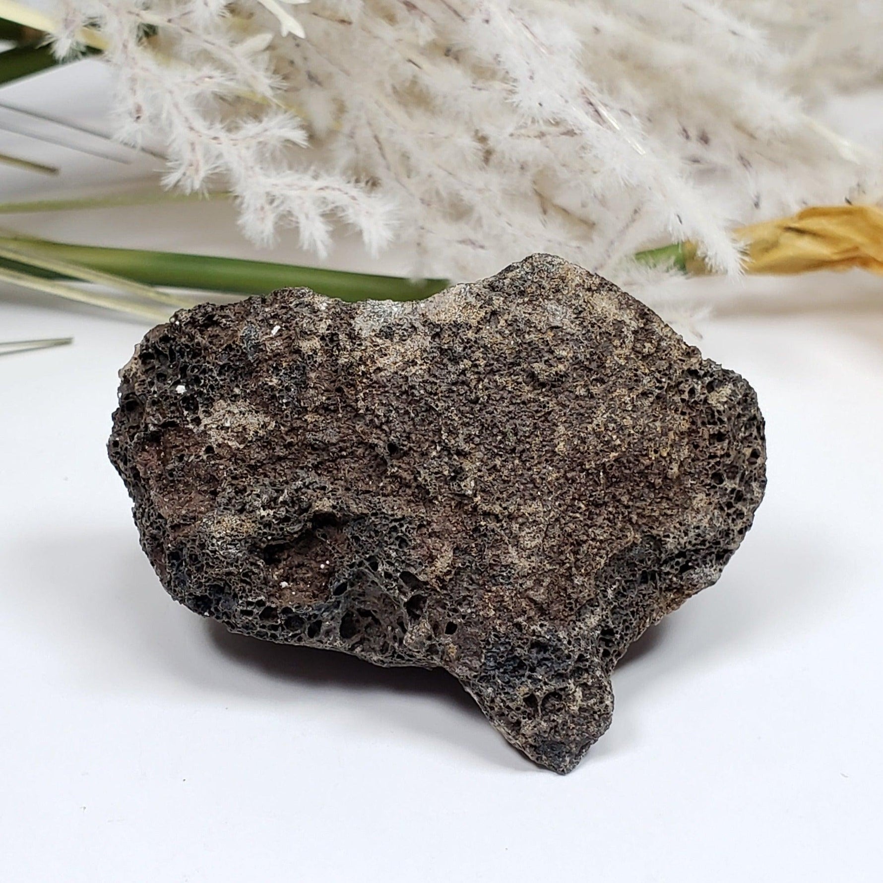  Olivine Volcanic Bomb | Lava Coated Crystal | 53 gr | Mortlake, Victoria, Australia SO24 7