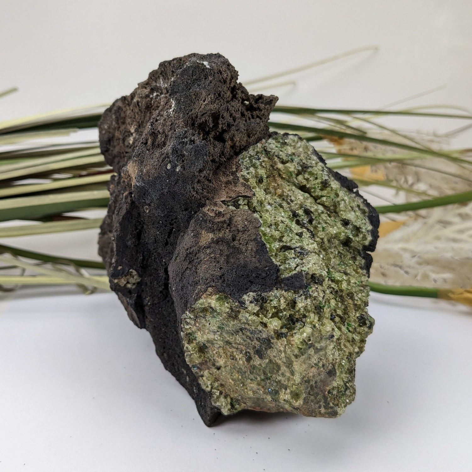  Olivine Volcanic Bomb | Lava Coated Crystal | 894 grams | Mt Shadwell Volcano, Australia 1