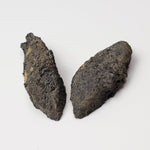  Olivine Volcanic Bomb Matching Halves | Lava Coated Crystal | 21.7 gr, | Mortlake, Victoria, Australia | SO24 2