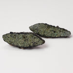  Olivine Volcanic Bomb Matching Halves | Lava Coated Crystal | 21.7 gr, | Mortlake, Victoria, Australia | SO24 5