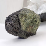  Olivine Volcanic Bomb Slice | Lava Coated Crystal | 222 gr | Mortlake, Victoria, Australia | SO24 3