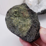 Olivine Volcanic Bomb Slice | Lava Coated Crystal | 222 gr | Mortlake, Victoria, Australia | SO24 8