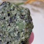  Olivine Volcanic Bomb Slice | Lava Coated Crystal | 42.4 gr | Mortlake, Victoria, Australia | SO24 4