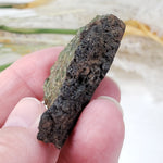  Olivine Volcanic Bomb Slice | Lava Coated Crystal | 42.4 gr | Mortlake, Victoria, Australia | SO24 8