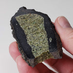  Olivine Volcanic Bomb Slice | Lava Coated Crystal | 44.4 gr, | Mortlake, Victoria, Australia | SO24 3