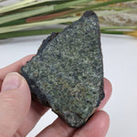  Olivine Volcanic Bomb Slice | Lava Coated Crystal | 85.6 gr, | Mt Shadwell Volcano, Australia | SO24 1