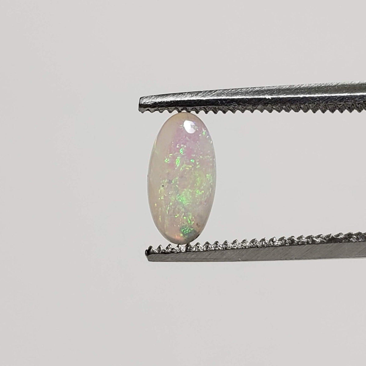  Opal | Long Oval Cabochon | White | 7.6x3.8mm | SO24 1