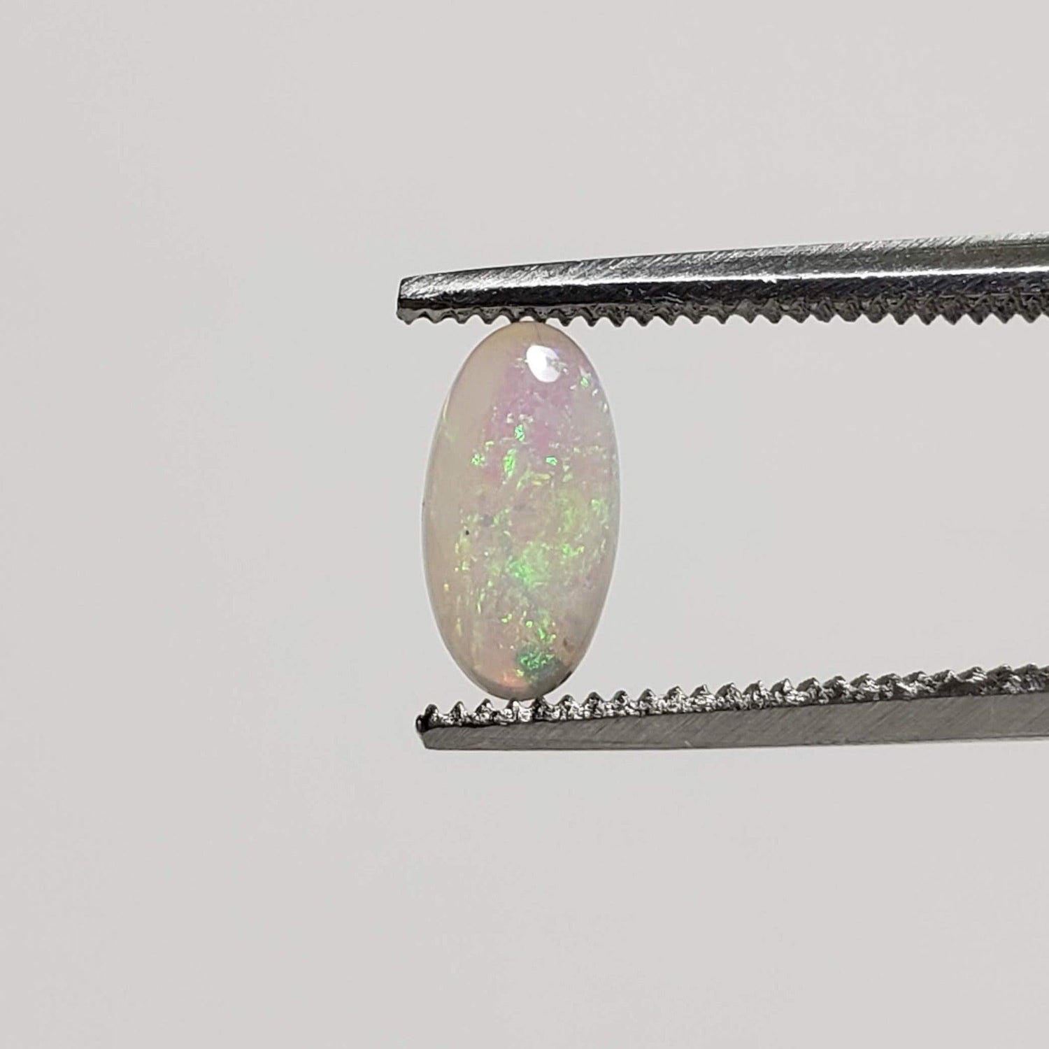  Opal | Long Oval Cabochon | White | 7.6x3.8mm | SO24 1