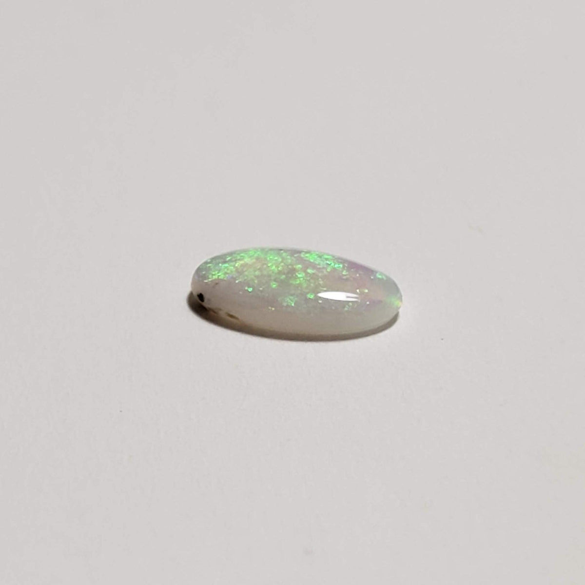 Opal | Long Oval Cabochon | White | 7.6x3.8mm | SO24 3