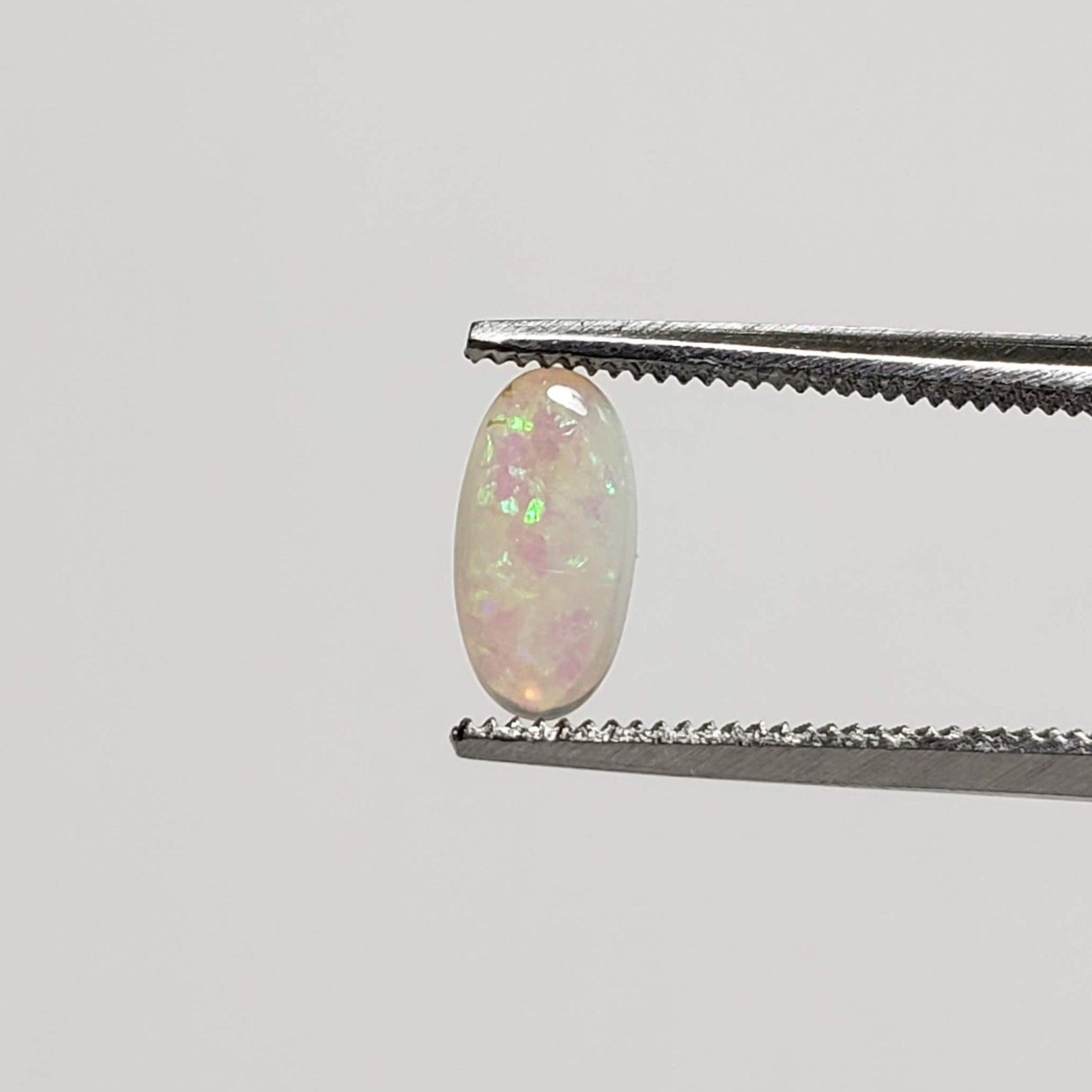  Opal | Long Oval Cabochon | White | 7.8x3.8mm | SO24 6