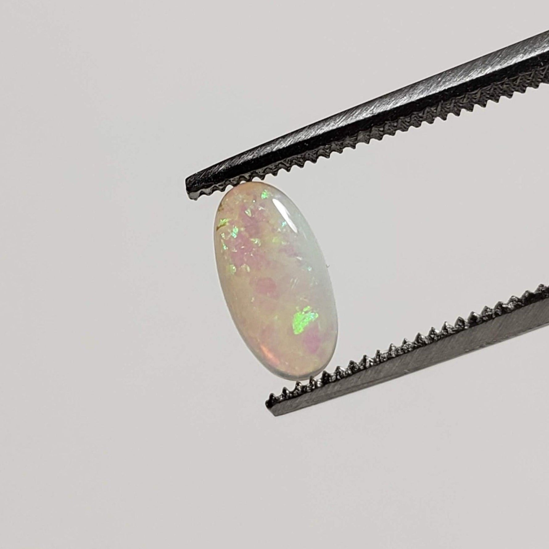 Opal | Long Oval Cabochon | White | 7.8x3.8mm | SO24 7