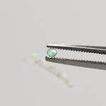  Opal | Round Cabochon | White Rainbow | 2mm | SO24 