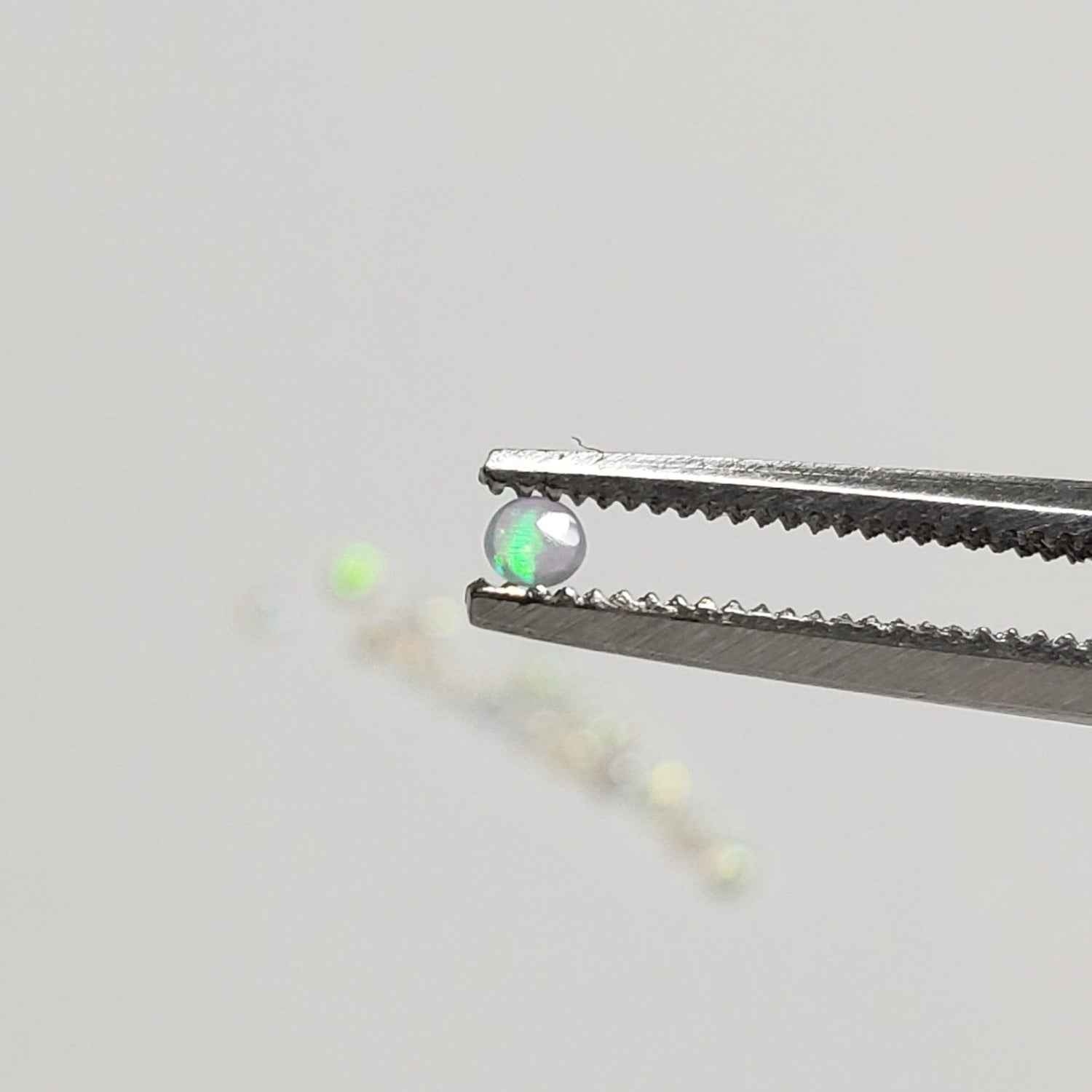  Opal | Round Cabochon | White Rainbow | 2mm | SO24 