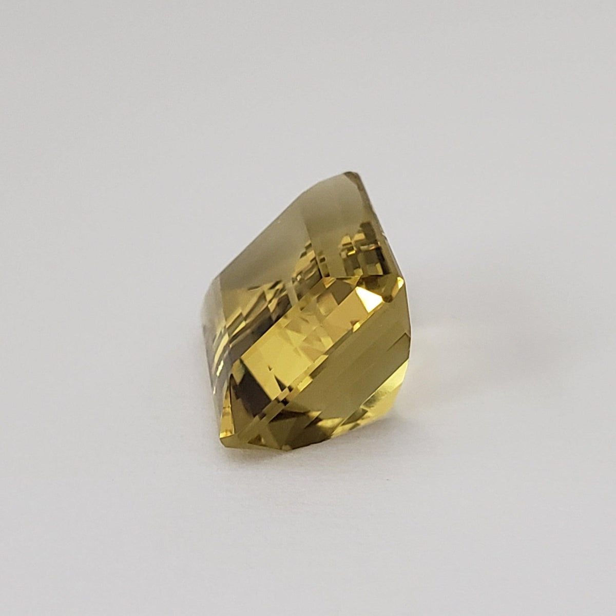  Oro Verde Citrine | Octagon Cut | Olive Green | 16x12mm 11.9ct 7