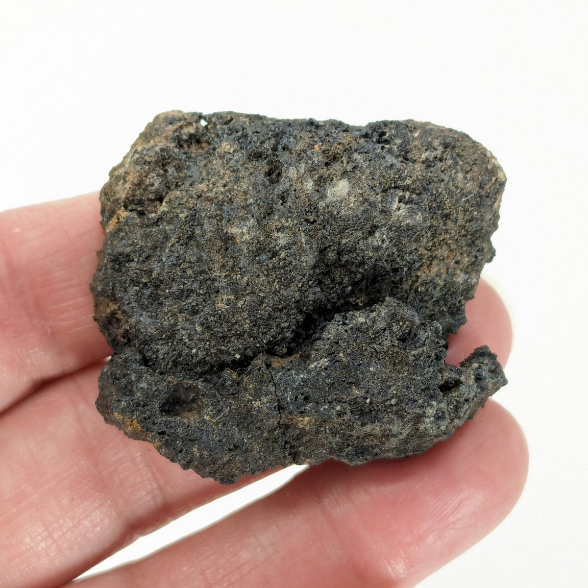 Volcanic Bomb | Lava Coated Crystal | 28.9 gr | Mortlake, Victoria, Australia | Canagem.com